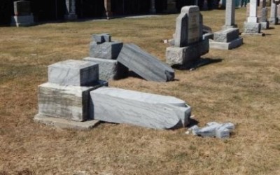 Verchères: vandalisme déplorable au cimetière