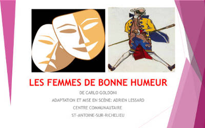 Théâtre de St-Antoine-sur-Richelieu: Les femmes de bonne humeur