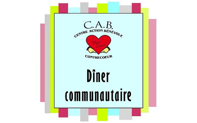 CAB de Contrecoeur: les dîners communautaires sont de retour !