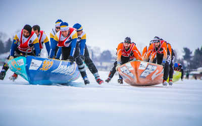 Course de canot à glace de Sorel-Tracy: l’épreuve de la Coupe des Glaces la plus près de chez vous!