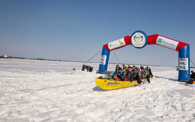 Course de canot à glace Sorel-Tracy – 3e édition: une 13e place pour l’équipe soreloise!