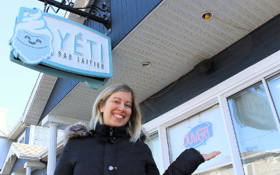 Le bar laitier Le YÉTI de Contrecœur:  Valérie Létourneau, prête pour la saison 2017!