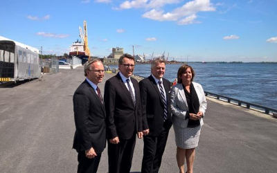 40 M$ pour accroître la productivité et la compétitivité de l’administration portuaire de Montréal