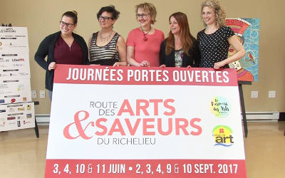 La Route des Arts et Saveurs du Richelieu: Journées portes ouvertes