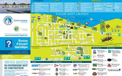 La nouvelle carte touristique de la ville de Contrecœur: maintenant disponible sur l’application LeContrecourant.com