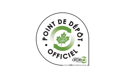Un point de dépôt officiel de l’ARPE-Québec sur le territoire de la MRC de Pierre-De Saurel