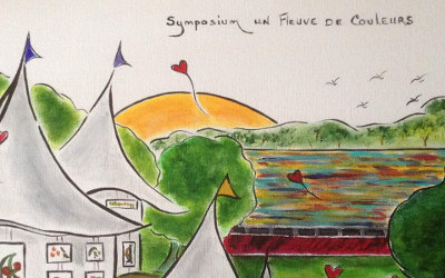 Symposium, un fleuve de couleurs: un événement artistique à ne pas manquer à Contrecoeur