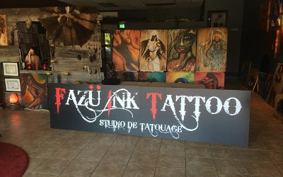 Fazü Ink Tattoo: invitation à une porte ouverte pour célébrer le premier anniversaire du studio de tatouage
