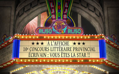 Invitation au 10e Salon du Regroupement Littéraire Jeunesse de Saint-Ours: Écrivains, vous êtes la star !