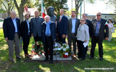 Le Conseil municipal et les employés de la Municipalité de Verchères honorent la mémoire d’un Grand concitoyen