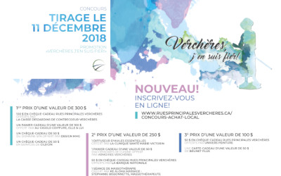 Deuxième édition de la promotion « Verchères, j’en suis fier! » avec un concours entièrement sur le Web
