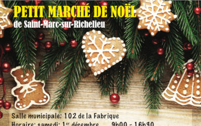 Le petit marché de Noël de Saint-Marc-sur-Richelieu: un rendez-vous à ne pas manquer avec des artisans locaux
