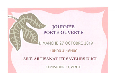 Calixa-Lavallée: Journée porte ouverte ARTISANAT, ART, SAVEURS D’ICI