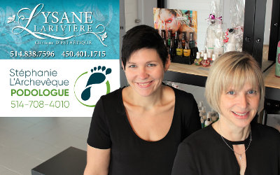 Clinique d’esthétique Lysane Larivière et S.O.S. Pieds: des nouveaux locaux plus accessibles que jamais