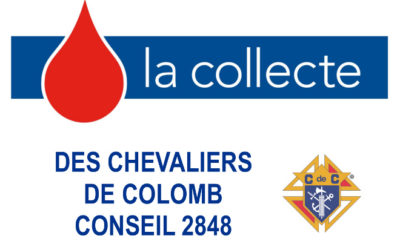 Chevaliers de Colomb: collecte de sang le 2 mars prochain !