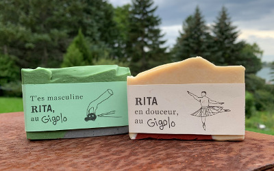 Au Gigolo Coiffure, elle & lui et RITA quelque chose: une collaboration pour créer des produits uniques