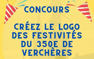 Un concours pour le logo du 350e de Verchères