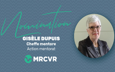 Action mentorat: Gisèle Dupuis reconduite au poste de cheffe mentore