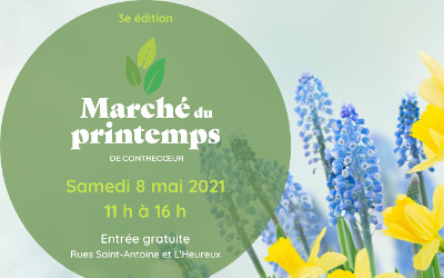Contrecoeur: le Marché du printemps animera le centre-ville en mai !