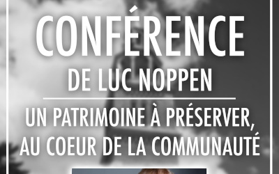 Conférence de Luc Noppen: un patrimoine à préserver, au cœur de la communauté