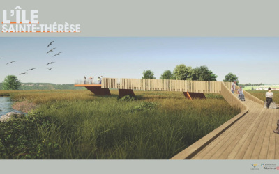 Villes de Varennes: plantation d’arbres sur l’île Sainte-Thérèse le 6 juin
