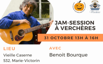 Le 31 octobre: Jam-Session à Verchères