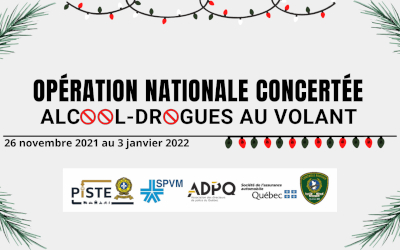 Régie intermunicipale de police Richelieu-Saint-Laurent: Opération nationale concertée alcool-drogues