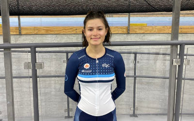 Athlète cycliste de Verchères: Eva Gabelier brille aux Championnats canadiens sur piste avec cinq médailles
