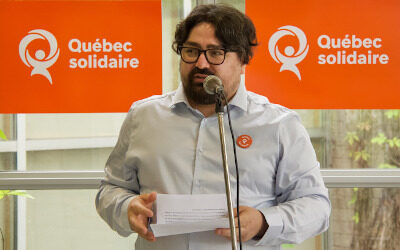 David Dionne sera le candidat de Québec Solidaire dans Richelieu