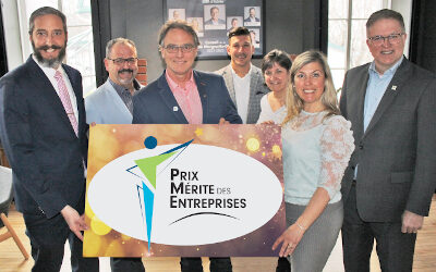 Appel de candidatures 2022: les réussites du milieu entrepreneurial reconnues lors des Prix Mérite des Entreprises de la MRC