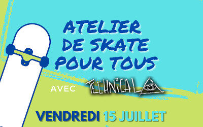 Verchères: Atelier de skate le 15 juillet