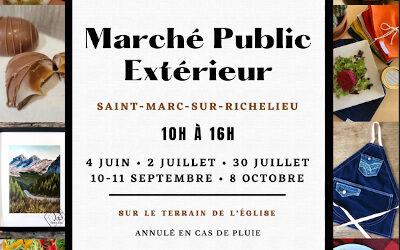 Municipalité de Saint-Marc-sur-Richelieu: Marché public extérieur