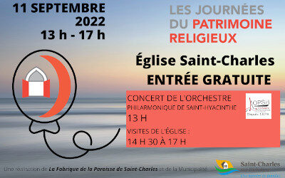 Journées du Patrimoine religieux à Saint-Charles: la Société philharmonique de Saint-Hyacinthe en concert
