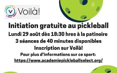 Saint-Marc-sur-Richelieu: atelier gratuit d’initiation au pickleball