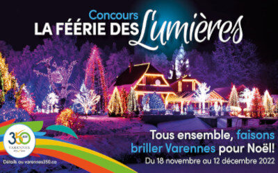 Varennes lance le concours La Féérie des lumières pour illuminer son 350e anniversaire
