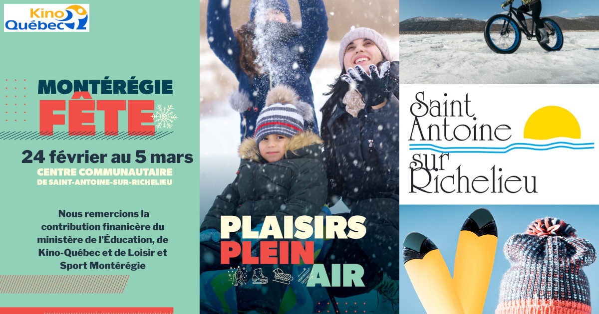 Invitation Plaisirs Plein air SaintAntoinesurRichelieu Le