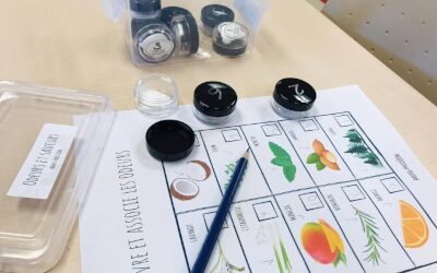 Bibliothèque de Verchères: activité familiale Odeurs et saveurs