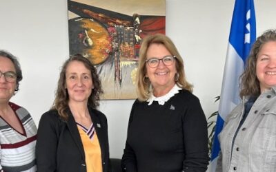 Reconnaitre rencontre la ministre de la Famille et responsable de la région de la Montérégie