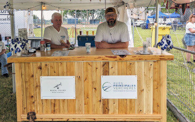 24 juin 2023: Rues principales Verchères a tenu le kiosque de Microbrasserie et cidre