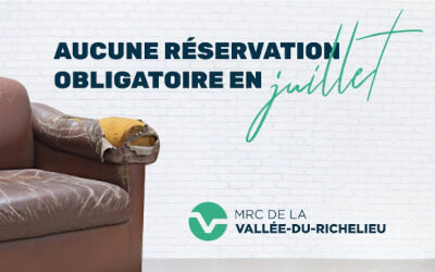 Municipalité de Saint-Marc-sur-Richelieu: collecte des encombrants