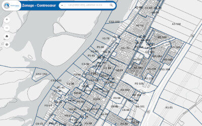 Ville de Contrecoeur: nouvelle carte interactive du plan de zonage du territoire