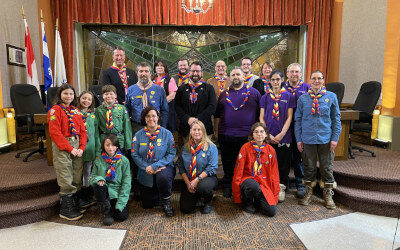 La Ville de Sorel-Tracy souligne les 90 ans du 3e groupe scout Pierre-de-Saurel
