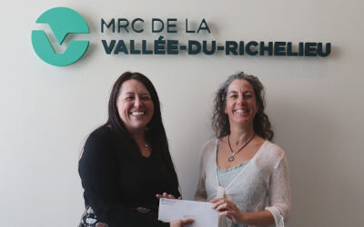 En partenariat régional avec le CALQ et le MAMH: appui financier à deux artistes de la vallée du Richelieu