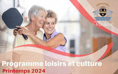 Verchères: Programme loisirs et culture – printemps 2024