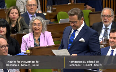 Motion du Bloc Québécois: le Parlement salue unanimement le record historique de Louis Plamondon