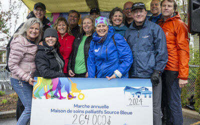 Marche Source Bleue 2024: un montant net de 264 000 $ dévoilé et plus de 614 participants inscrits