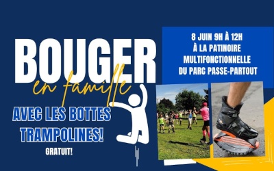 Municipalité de Verchères: Bouger en famille avec les bottes trampolines le 8 juin