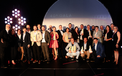 La Chambre de commerce et d’industrie de la Rive-Sud dévoile les lauréats de la 40e édition des Prix Excellence!