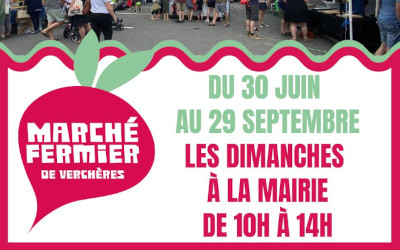 Le Marché fermier de Verchères sera de retour cette année!