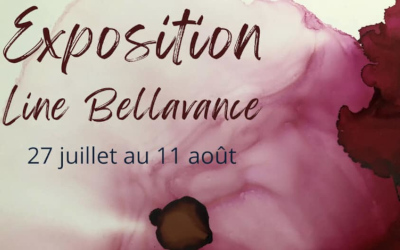 Ce samedi à la Zone Culture: Vernissage de l’exposition Line Bellavance et concert de BLUES avec Louis Désilet & Annie Marti